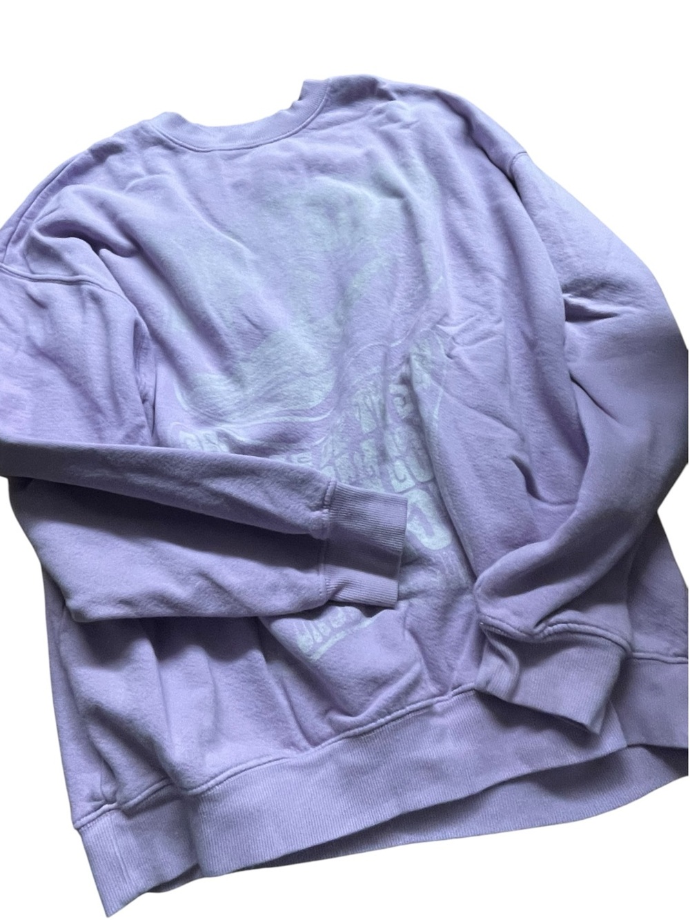 Billabong oversized Lavender Crewneck Sweatshirt - Casual ladies size small